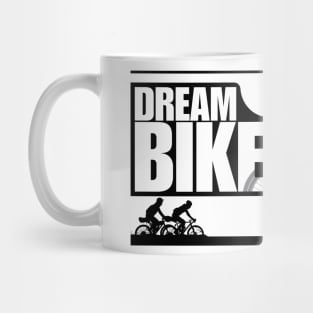 Dream Bikepack Discover Orange on Light Color Mug